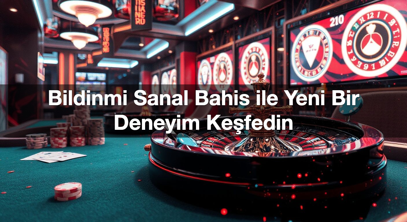 Bildinmi Sanal Bahis ile Yeni Bir Deneyim Keşfedin